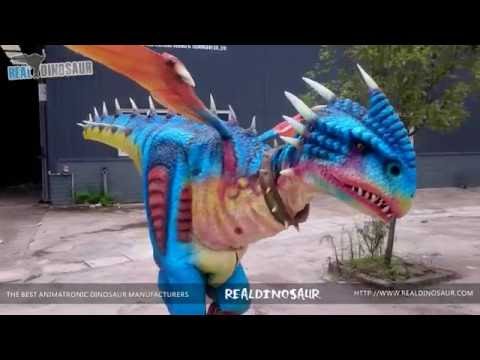 Western dragon costume monster suit for adults performance