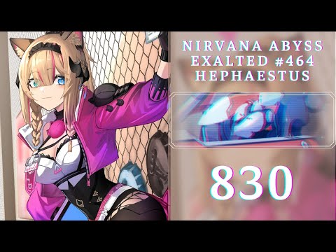 【HI3 SEA】EX Abyss - Nir 464D - Freeze - HEPHAESTUS (830), HoHE(SS1), RC(SSS), JK(SS0), Ely 4*