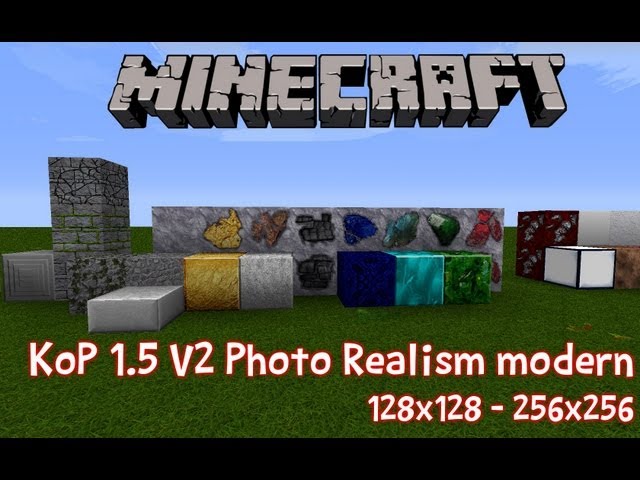 1.12 KoP Photo Realism modern [128] 256 Minecraft Texture Pack