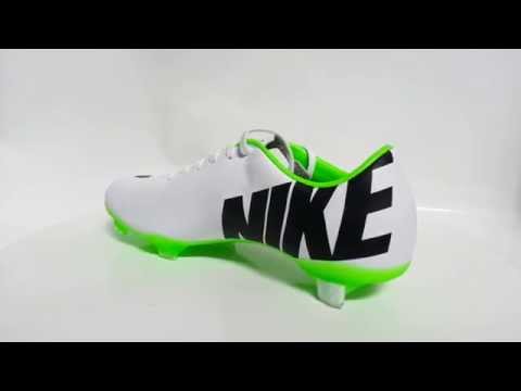 NIKE Mercurial Veloce FG - White/Black/Electric Green