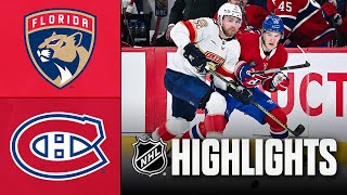 [검증마트]01월09일 플로리다 몬트리올 NHL 하이라이트