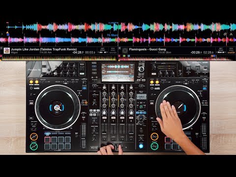 PRO DJ MIXES ON THE NEW XDJ-XZ LIKE A CHAMP! - Fast and Creative DJ Mixing Ideas