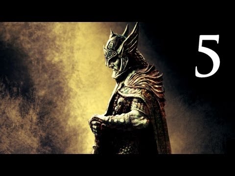 Elder Scrolls V: Skyrim - Walkthrough - Part 5 - Bleak Falls Barrow (Skyrim Gameplay)