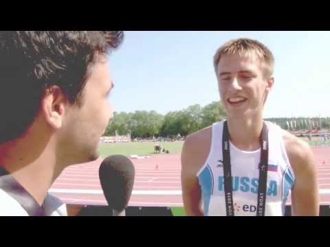 Interview: Andrey Vdovin men's 100m T37 final - 2013 IPC Athletics World Championships Lyon