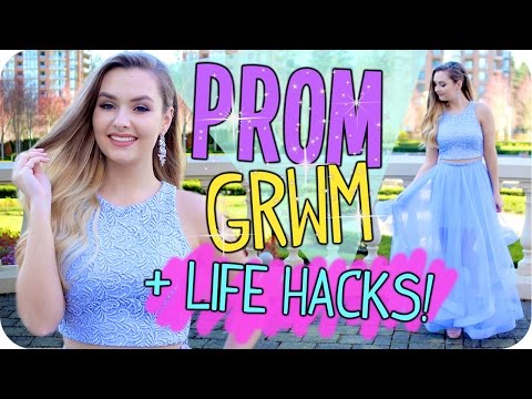 Prom 2016! GRWM, Life Hacks & Dress Ideas!! Video