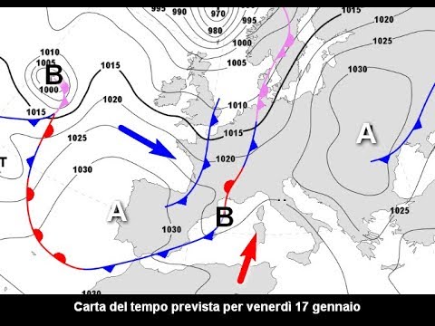 METEO fino al 19 gennaio 2020 e tendenza successiva