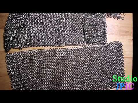 Joining patches of 4-in-1 Chain Maille weave together