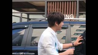 Hwang Chi Yeul taping for Immortal Songs "Sweet English"