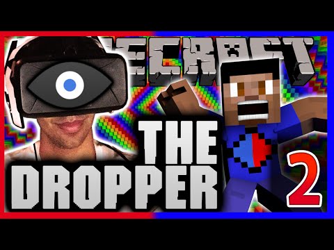 Minecraft OCULUS RIFT NOSEBLEED! - The Dropper 2 Part 2 with Vikkstar & Ali A
