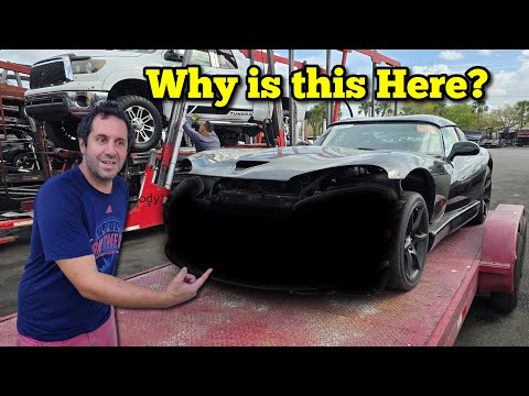 I Found a $50,000 V10 Supercar at the "As-Is" Auto Auction (I Won the Bid)