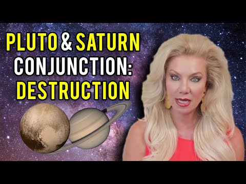 Saturn conjunct Pluto  Disasters