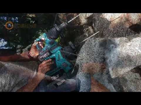 Makita DHR243RTJ Akumuliatorinis perforatorius 18 V 2x 5,0 Ah Li-ion, SDS-PLUS 2,0 J, 3,3kg LED, greitai pakeičiamas grąžto griebtuvas, BL-motor, MAKPACK video