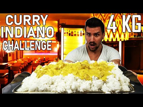 4 KG di RISO e POLLO al CURRY INDIANO GIGANTE CHALLENGE | Cheat Day | MAN VS FOOD #Chicken #Curry