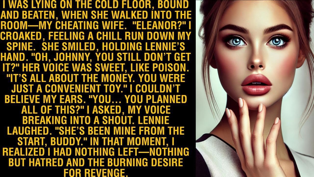 I WAS LYING ON THE COLD FLOOR, BOUND AND BEATEN, WHEN SHE WALKED INTO THE ROOM—MY CHEATING WIFE.