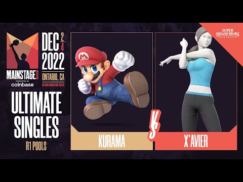Kurama (Mario) vs X'avier (Wii Fit Trainer) - Ultimate Singles Pools Winners Semis  - Mainstage 2022