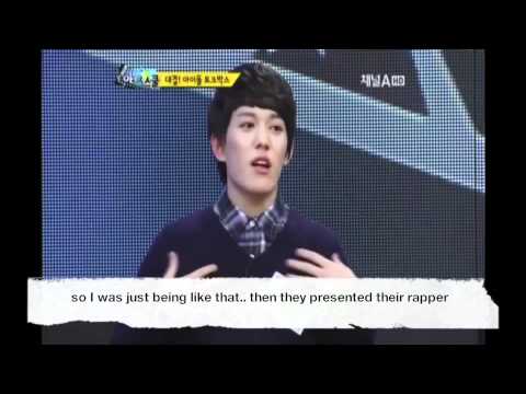 Block B (rapper line) on Art School/Idol Training School E03 (ENG SUB) 2-4