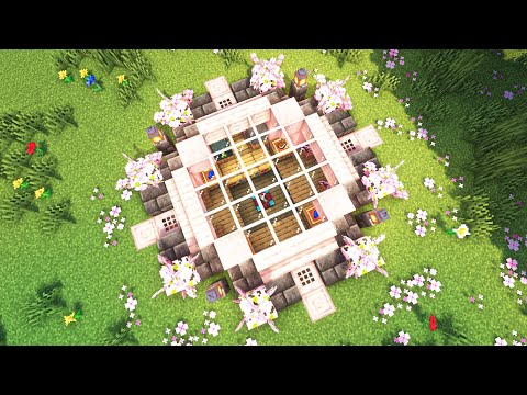 Minecraft 1.20: Insane Cherry Blossom Enchantment Room Build 🔥