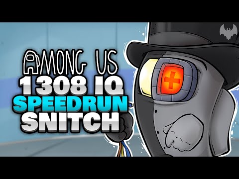 1308 IQ SPEEDRUN SNITCH 😈 - ♠ Among Us ♠