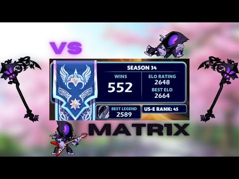 GOING UNDEFEATED ON ARTEMIS IN RANKED 1V1 (Brawlhalla 2600 Ranked 1v1 Gameplay)