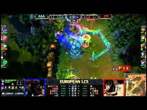 AAA Vs Copenhagen Wolves Bjergsen Zed   Fan Made Highlights   EU LCS W6D2 2013 MUST SEE