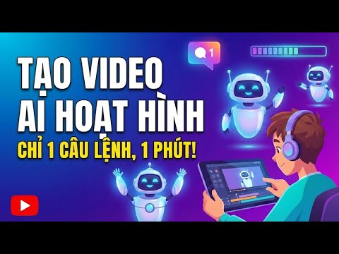 HƯỚNG DẪN TẠO VIDEO AI HOẠT HÌNH DÀI 1 PHÚT CHỈNH BẰNG 1 CÂU LỆNH DUY NHẤT