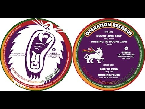 "Mount Zion Step" - Ricky Grant, Operation Records OSSR10 005