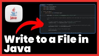 How to Write to a File in Java | FULL GUIDE