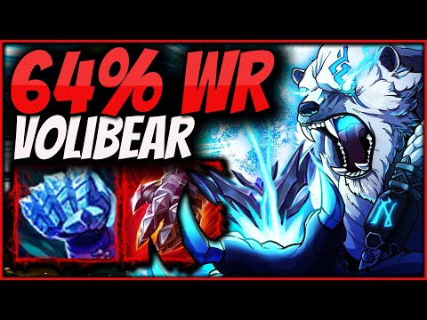 I got DIAMOND with a 64% Win-Ratio on Volibear! (EuW) | LoL Volibear Season 12 Build & Runes Guide