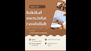 Download lagu Kajian Ustadz Amirul Mukminin Hakikat Mnecintai Rasulullah Shallahu Alaihi Wasallam mp3 Download lagu Kajian Ustadz Amirul Mukminin Hakikat Mnecintai Rasulullah Shallahu Alaihi Wasallam mp3