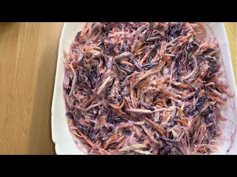 How To Make Coleslaw |How to Make Homemade Coleslaw |Qiuick and Easy Coleslaw Recipe…