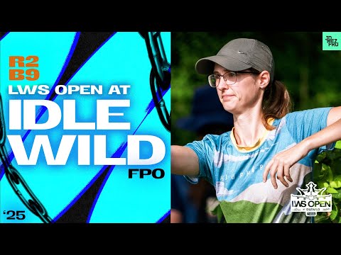 2025 LWS Open at Idlewild | FPO R2B9 | Scoggins, Allen, Smith, Hokom | Jomez Disc Golf