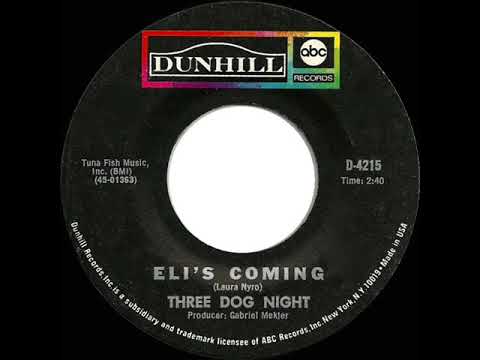 1969 HITS ARCHIVE: Eli’s Coming - Three Dog Night (mono 45)
