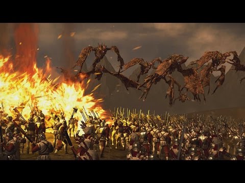 8760 UNITS vs 30 CHAOS DRAGONS - Total War: WARHAMMER
