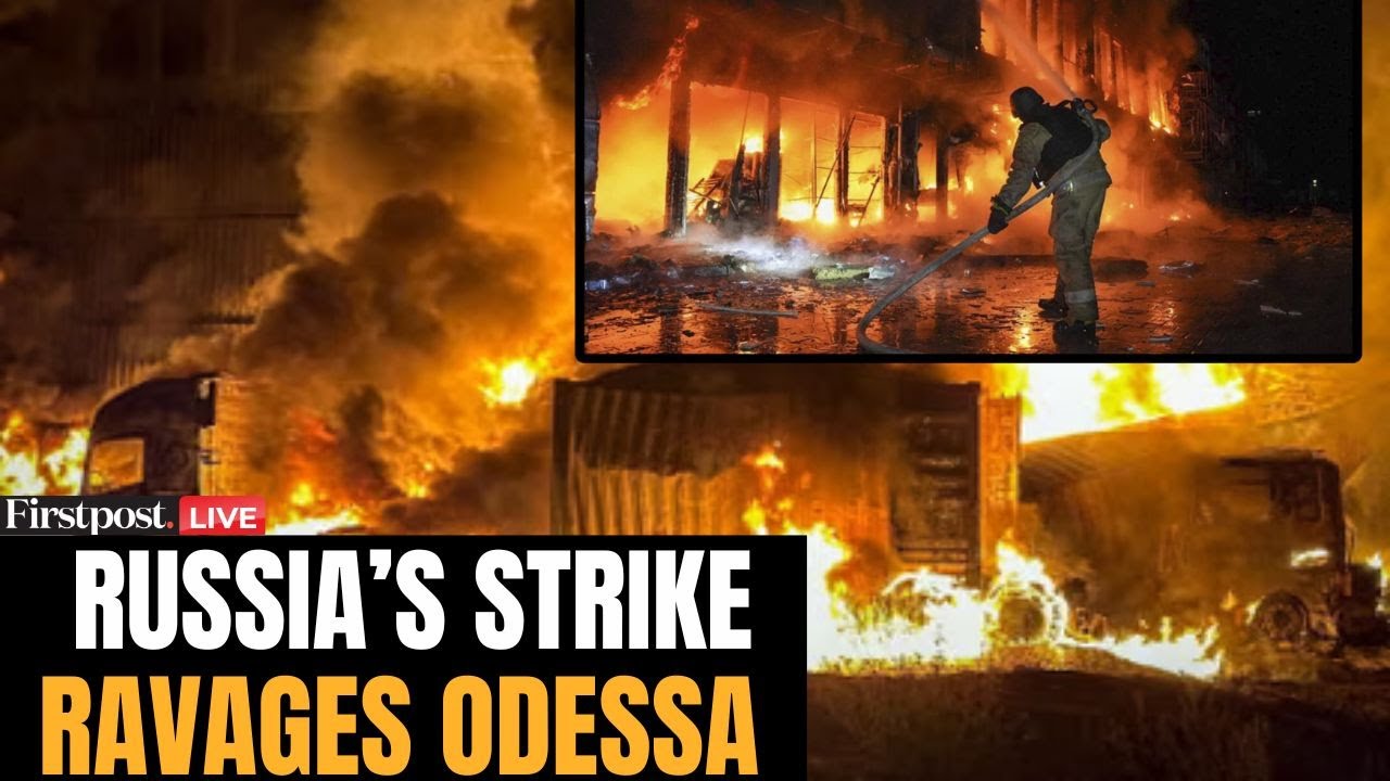 Russia-Ukraine War LIVE: Russia's Drone Attack Trigger Massive Fire in Ukraine's Odesa