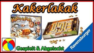 ★ KAKERLAKAK ★ Gesellschaftsspiel für die ganze FAMILIE ★ Ravensburger I BRETTSPIEL