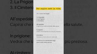 Per capire cos'è la vita 🗣️