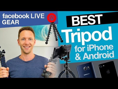 Facebook Live Stream Gear: Best Tripod for iPhone & Android! Video