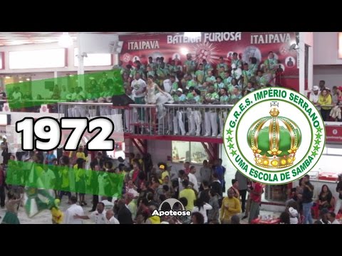 Império Serrano 1972 - Bateria - Salgueiro Convida