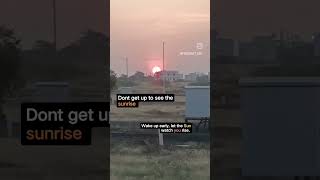turning the sun around...!!! #shorts #reels #sunrise