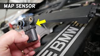 BMW MAP SENSOR REPLACEMENT LOCATION BMW N51 N52 N53 N54 N55
