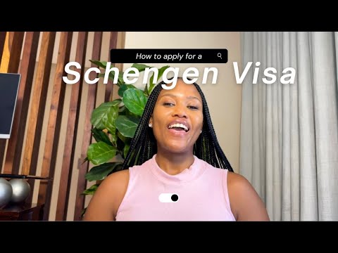 HOW TO APPLY FOR A SCHENGEN VISA AS A SOUTH AFRICAN- Live example