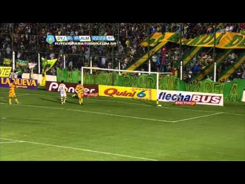 Pellegrino salvó a Defensa. Defensa-Almirante. Fecha 13. Torneo Primera B Nacional. FPT