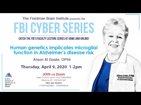 FBI Cyber Series: Human Genetics Implicates Microglial Function in Alzheimer’s Disease Risk