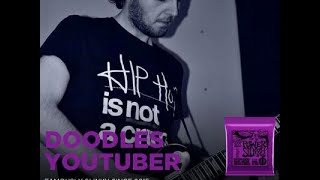 Video thumbnail for Ernie Ball Power Slinky 11-48 Electric Guitar String Review by Doodles Plays Music