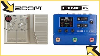 Video thumbnail for Line 6 HX Stomp Helix Vs ZOOM 606 Guitar Effects Processor by Alberto Martinez Del Rio Guitar
