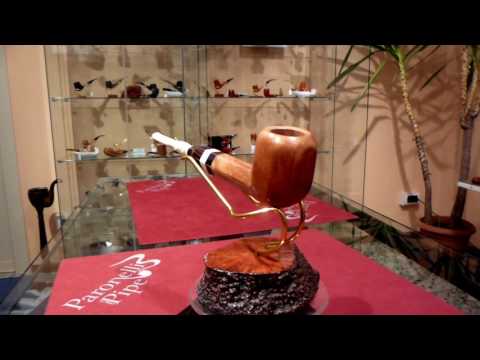 Pipa radica e avorio panel anno 1960 - www.paronellipipe.it