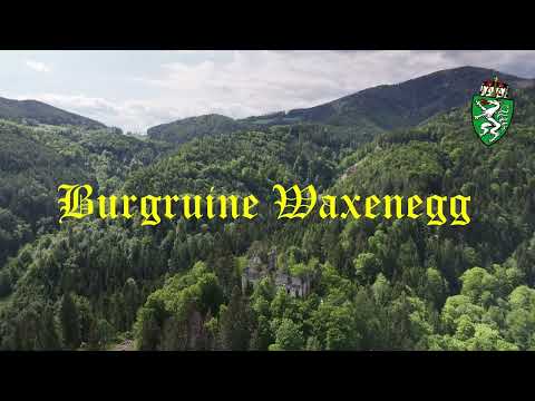 Burgruine Waxenegg / Waxenegg Castle ruin 4K