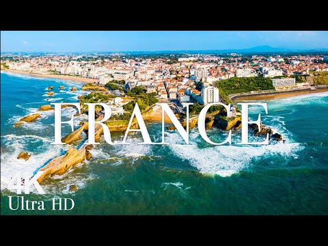 FRANCE 4K • Nature Relaxation Film • Classical Music • 4k Video UltraHD