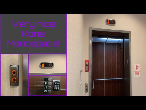 Nice Kone EcoSpace elevator @ 1189 Post RD Fairfield, CT