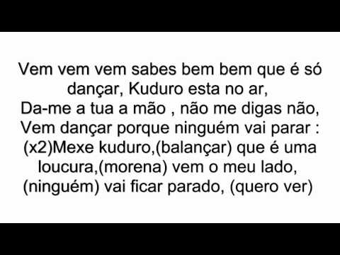 Lucenzo Ft Big Ali Dancar Kuduro [Lyrics]